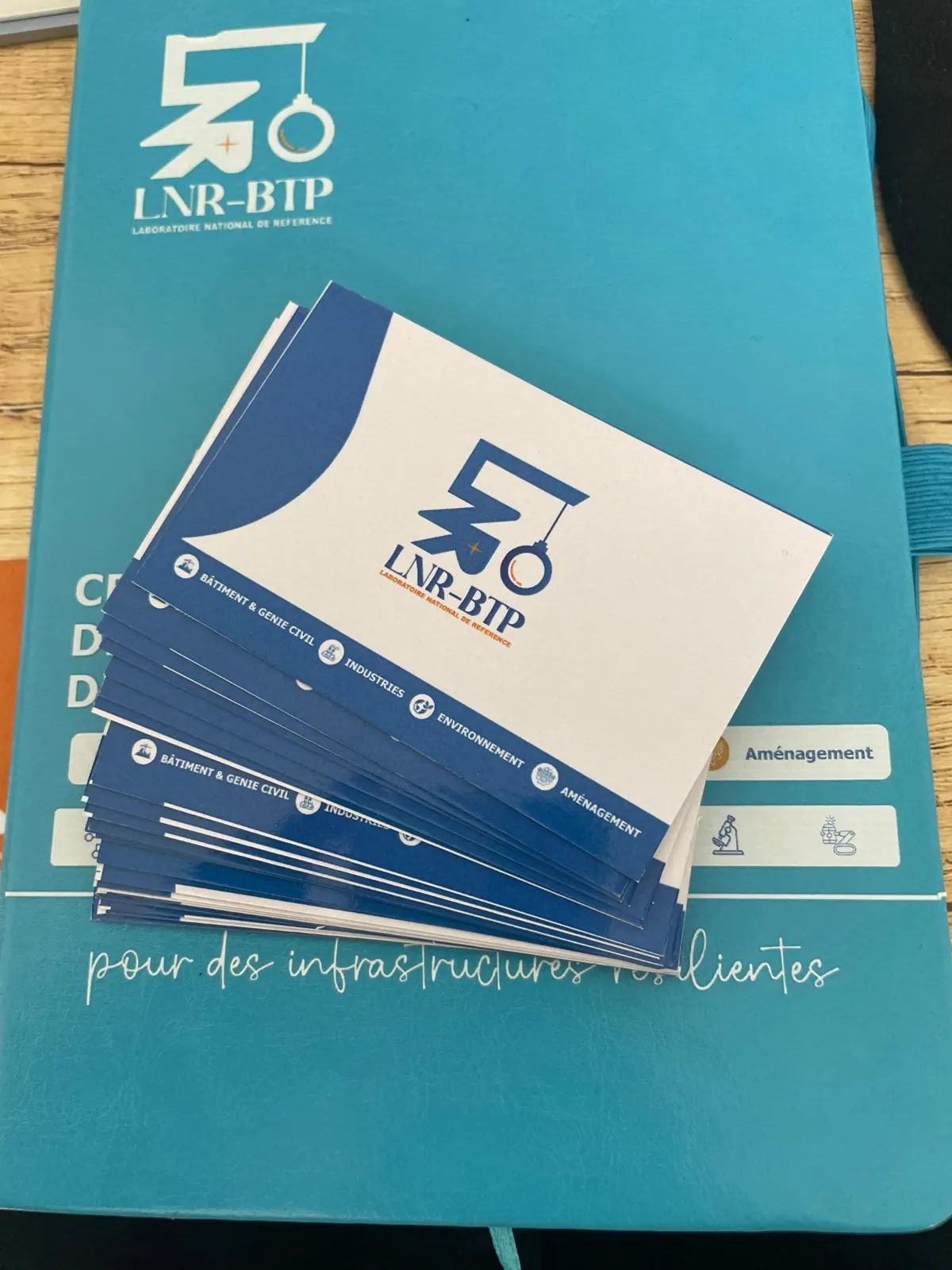 LNR-BTP — cartes de visite — réalisation KARIMKO