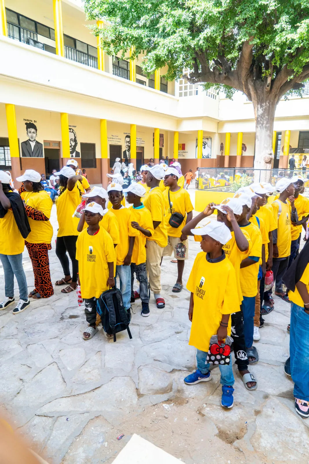 Domou Sénégal — actions sur les réseaux — réalisation KARIMKO
