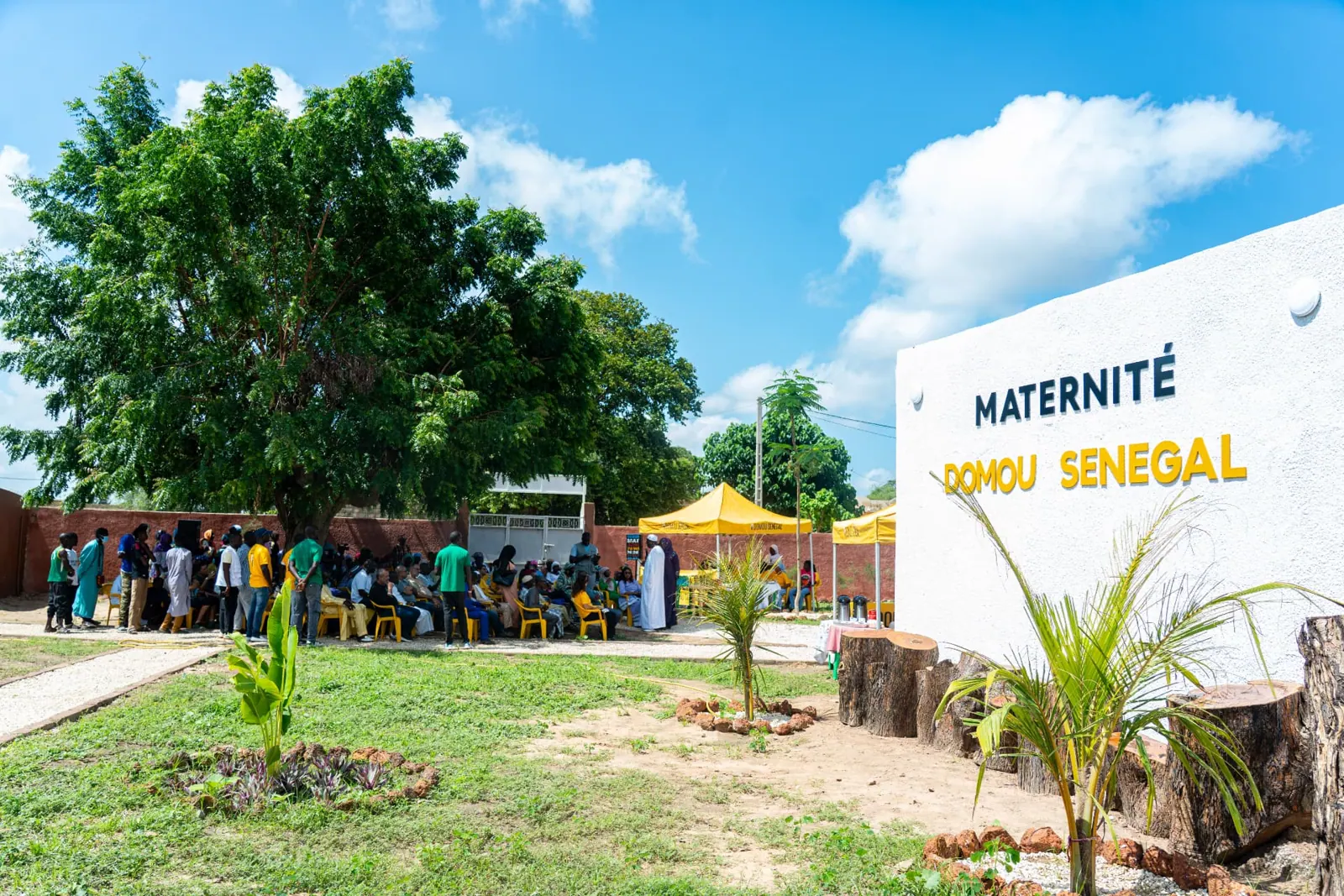 Inauguration de la maternité Domou Sénégal à Pout Diack