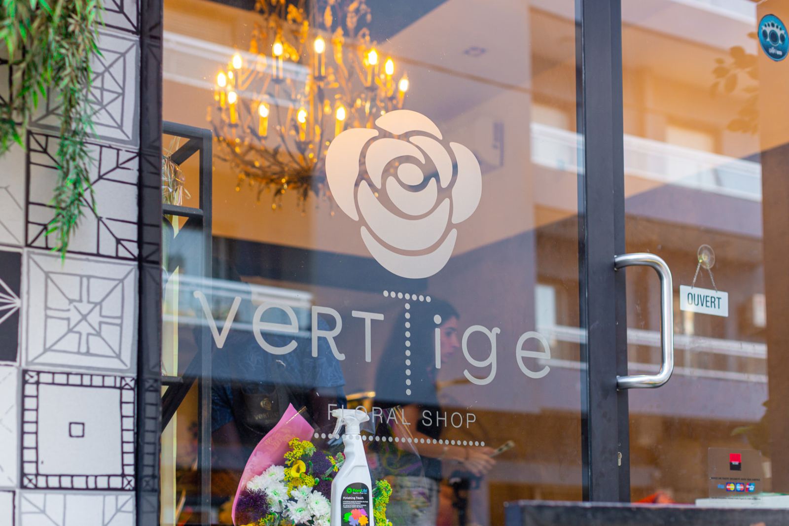 Vitrine de la boutique Verttige