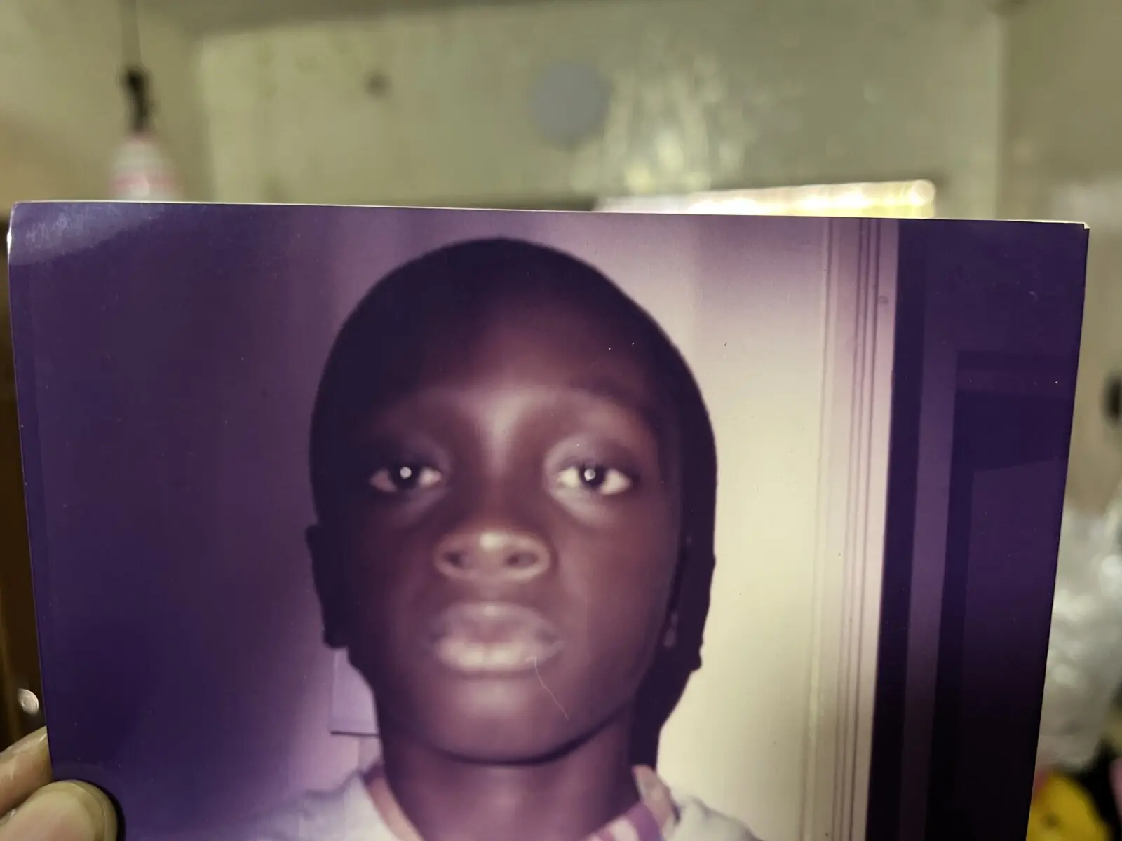 Premier selfie d'Abdou Karim Gaye, à 12 ans, le 11 janvier 2003