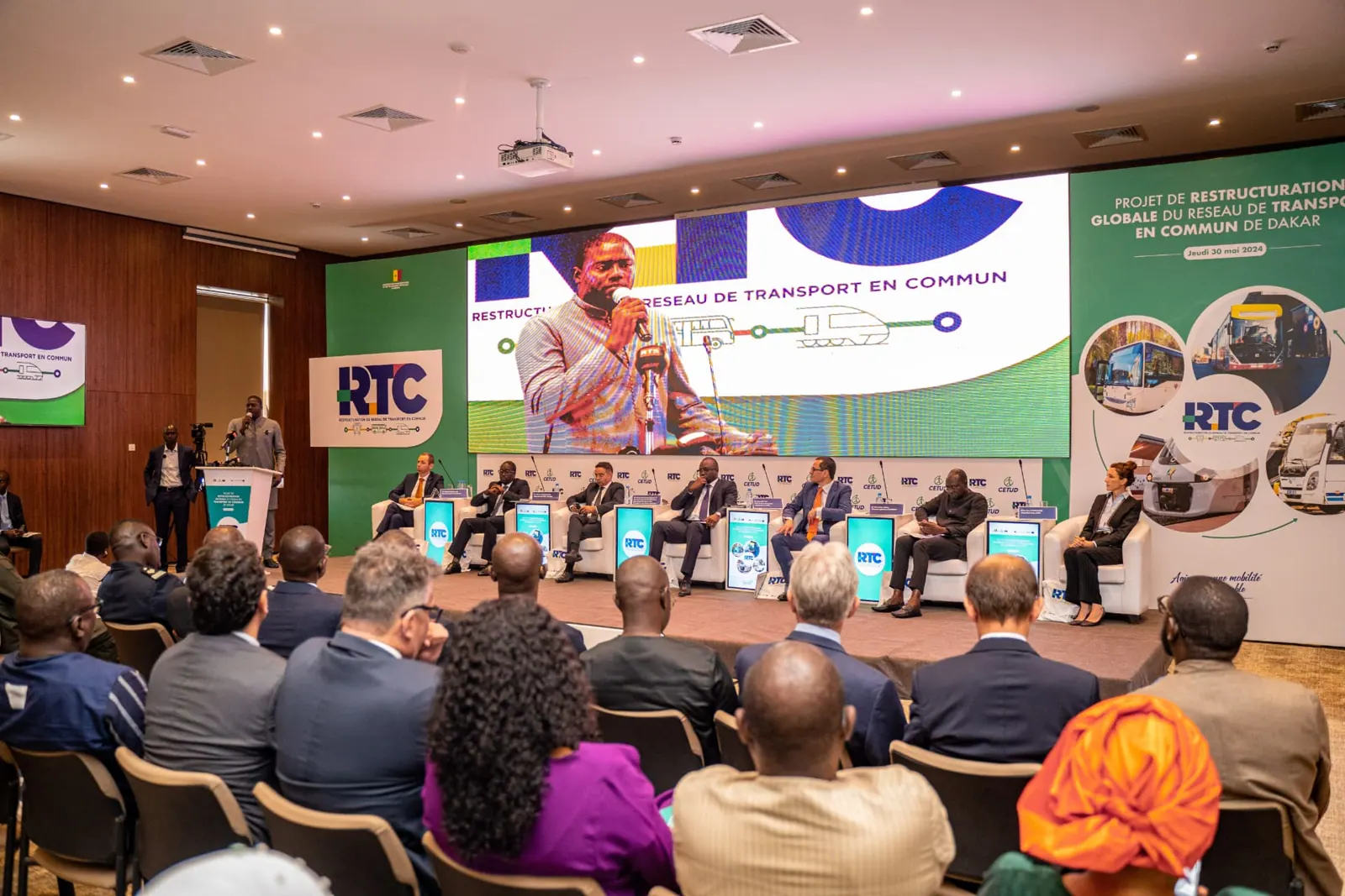 Panel du projet de restructuration du réseau de transport en commun (RTC) de Dakar, 30 mai 2024